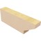 Ekena Millwork 2in. W x 4in. H x 12in. L Clemmons Woodgrain TimberThane Rafter Tail, Primed Tan RFTUR02X04X12CLERCPR - alternate 3